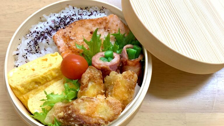 【お弁当】簡単な材料で作る旦那弁当