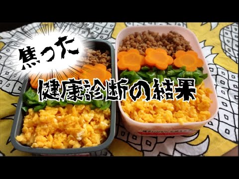 変わり映えのない学童弁当と健康診断のおそろしい結果🥶
