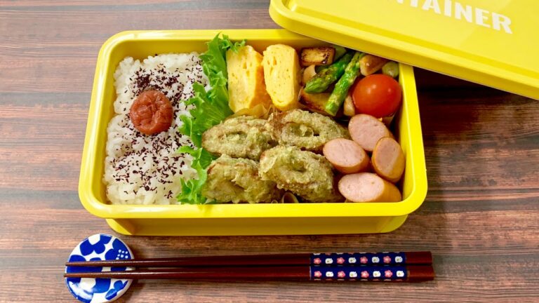 【旦那弁当】お弁当作ります【簡単な食材を使って】