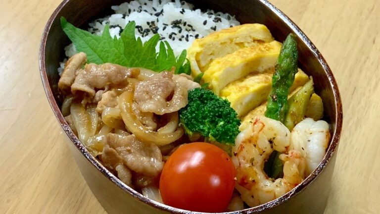 【旦那弁当】お弁当作ります【簡単な食材を使って】