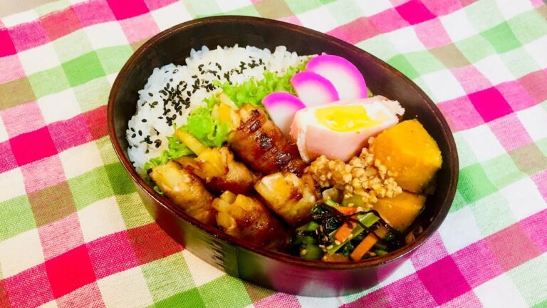 【旦那弁当】お弁当作ります【肉巻きポテト】