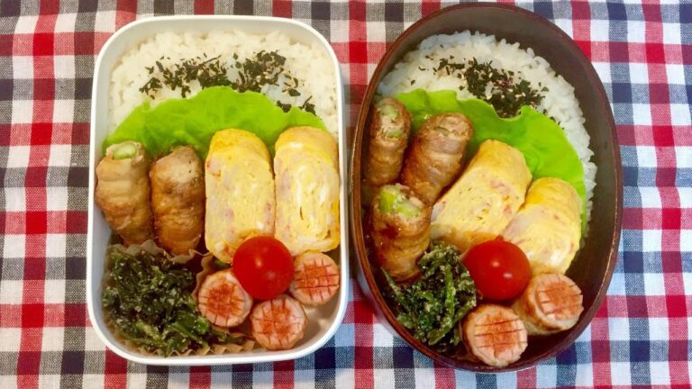 【旦那弁当】お弁当作ります【簡単な食材を使って♪】