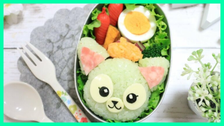 ジェラトーニ の お弁当の作り方 【 キャラ弁 】How to make Japanese Cute Bento of Gelatoni