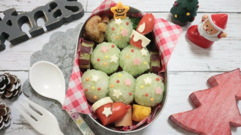 クリスマスツリー の お弁当 【 キャラ弁 】Japanese Cute Bento Box / クリスマス / Christmas tree / Xmas / ブーツ