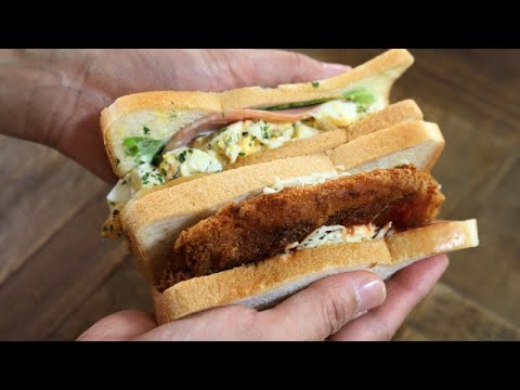 【お弁当作り】挟まないから簡単⁉️ファミマ風グルメサンド弁obento#498