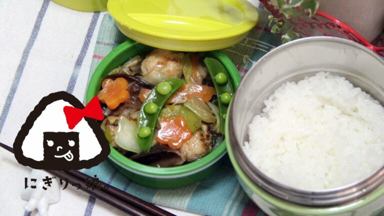 【旦那弁当】簡単おかずの八宝菜風弁当obento【LunchBox】#315