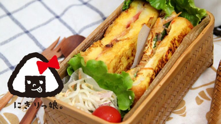 朝食でブーム!のモンティクリスト弁当obento【旦那弁当】#267