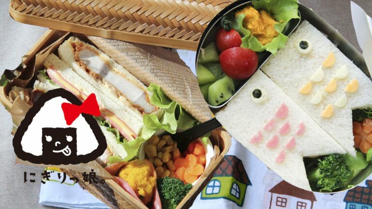 【子供弁当】こいのぼりサンド&カツサンド弁当obento#126