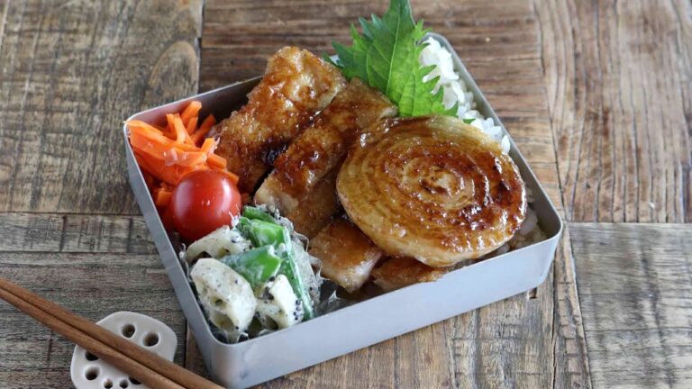 【お弁当作り】玉ねぎとろとろでウマすぎで優勝!新玉チキンソテー弁当bento#887