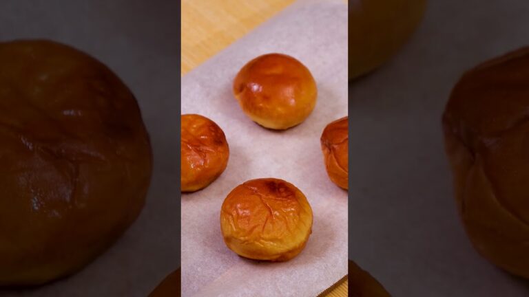 【カロリー爆弾投下💣】ブリュレクリームパン #shorts