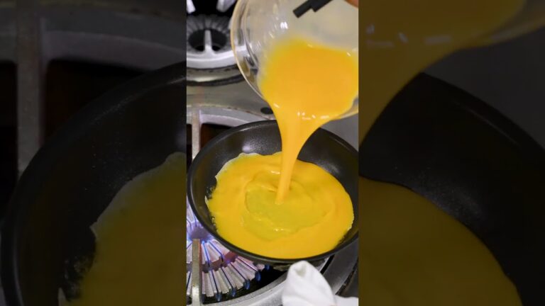 【これが一流の技】ホテルニューオータニのふわっふわオムレツ｜クラシル #Shorts