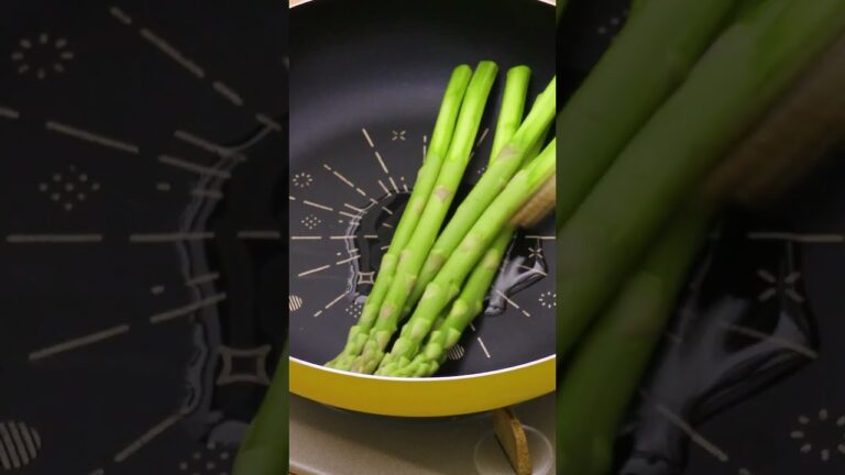 【素材そのまま♪】アスパラのシンプルソテーの作り方 #shorts