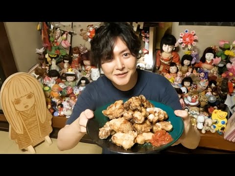 旅先でリュウジが一番苦手な食材で唐揚げ作ったらとんでもないヤバいヤツ出来た