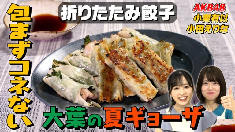 【餃子はもう包みません】初心者でも簡単ギョーザの作り方｜お料理向上委員会 vol.62