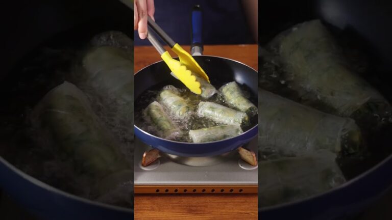 【ASMR!音あり推奨】ライスペーパーニラ棒餃子【カリじゅわ!】#shorts 【ASMR!音あり推奨】ライスペーパーニラ棒餃子【カリじゅわ!】#shorts