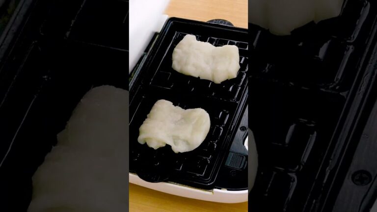 【お正月の残りを発掘!】切り餅でモッフル #shorts 【お正月の残りを発掘!】切り餅でモッフル #shorts