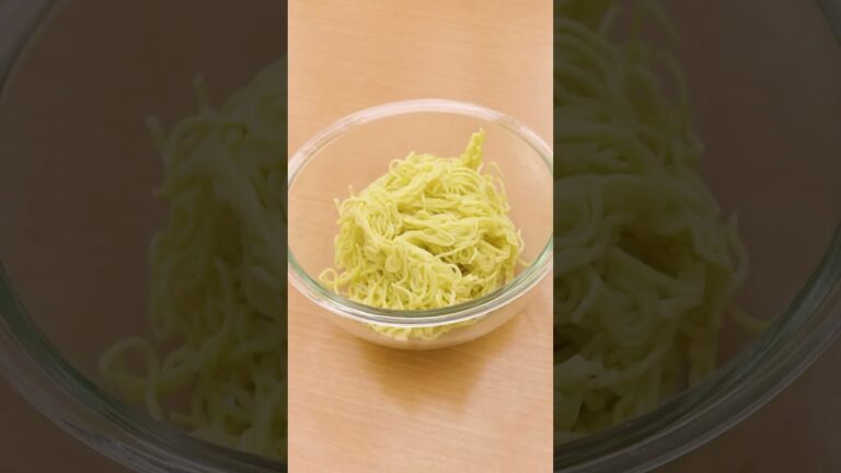 【炒めない！?】レンジでソース焼きそばの作り方 #shorts