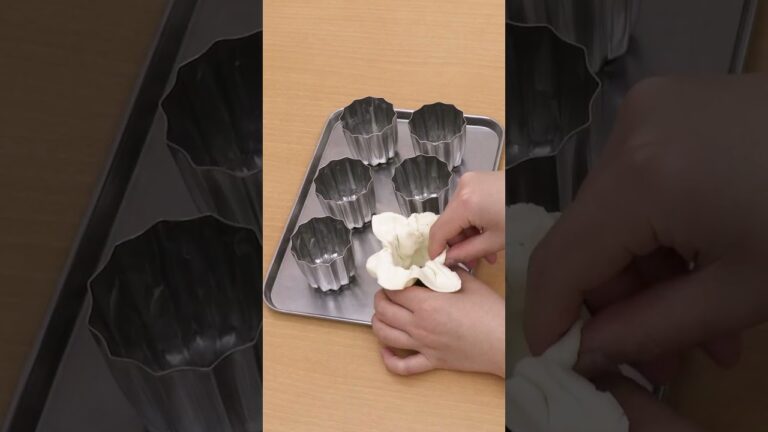 【パイ×カヌレ】パヌレの作り方   #Shorts