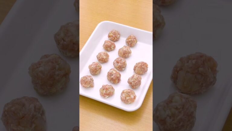 【レンジで簡単！】えび焼売 【プリプリ食感がたまらない♪】#shorts