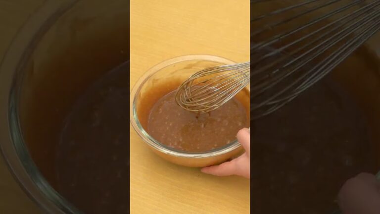 【卵焼き器で】チョコバームクーヘンの作り方 #Shorts