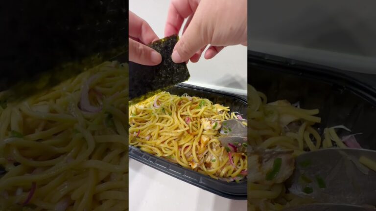 コストコ新商品の汁無しサバラーメンは太麺でもちもち美味しい #コストコ #costco #コストコ購入品 #shorts