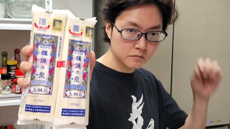 この時を一年待っていた。暑くなったので揖保乃糸で最高のそうめん料理作ります