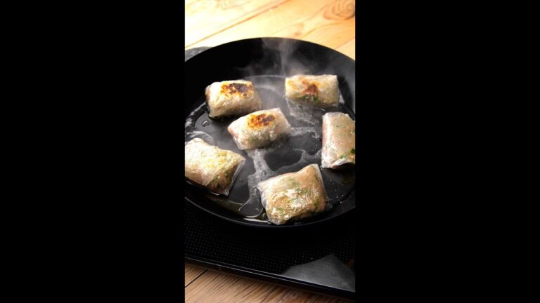 暑い日にビールと一緒に食べたらもう・・・。アレを使った「まんじゅう」 / Rice Paper Meat Dumplings #shorts 暑い日にビールと一緒に食べたらもう・・・。アレを使った「まんじゅう」 / Rice Paper Meat Dumplings #shorts