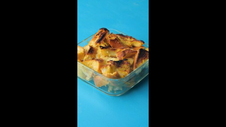 【子供が絶対食べる】パン耳プリン / Bread Crust Pudding #Shorts 【子供が絶対食べる】パン耳プリン / Bread Crust Pudding #Shorts