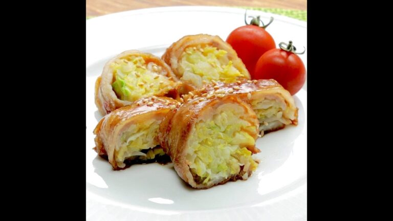 【ご飯がすすむおかずはコレ】豚バラキャベツロール / Pork Belly Cabbage Roll #shorts 【ご飯がすすむおかずはコレ】豚バラキャベツロール / Pork Belly Cabbage Roll #shorts