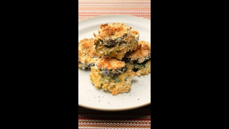 無限に食べられる!なすのサクサクベーコンチーズ焼き / Crispy Baked Eggplant with Bacon and Cheese #shorts 無限に食べられる!なすのサクサクベーコンチーズ焼き / Crispy Baked Eggplant with Bacon and Cheese #shorts