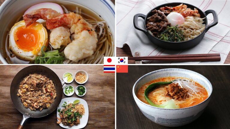 どれがお好み？アジアの麺レシピ4選