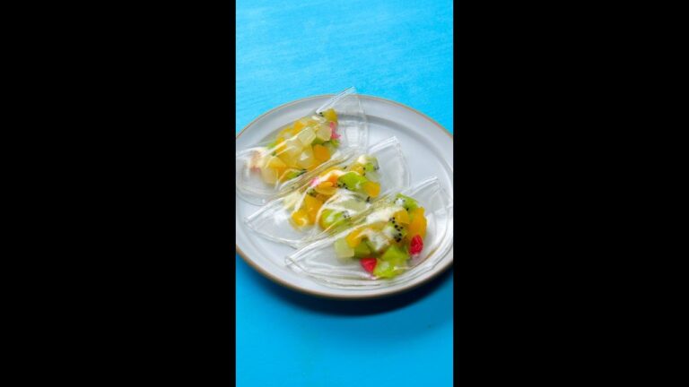 【透明なギョーザ!?】プルプルのアレを使った不思議なゼリー / Jelly Dumplings #shorts 【透明なギョーザ!?】プルプルのアレを使った不思議なゼリー / Jelly Dumplings #shorts