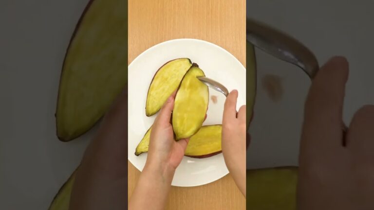 【濃厚とろける♡】スイートポテトプリンの作り方 #Shorts