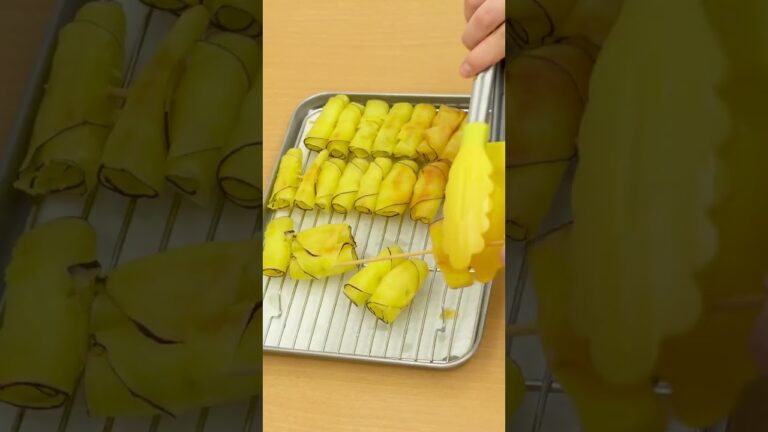 【くるくる🌀】フライドおさつの作り方 #Shorts