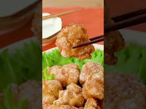 【やみつき】鶏もも肉のめんたい唐揚げの作り方 #Shorts 【やみつき】鶏もも肉のめんたい唐揚げの作り方 #Shorts