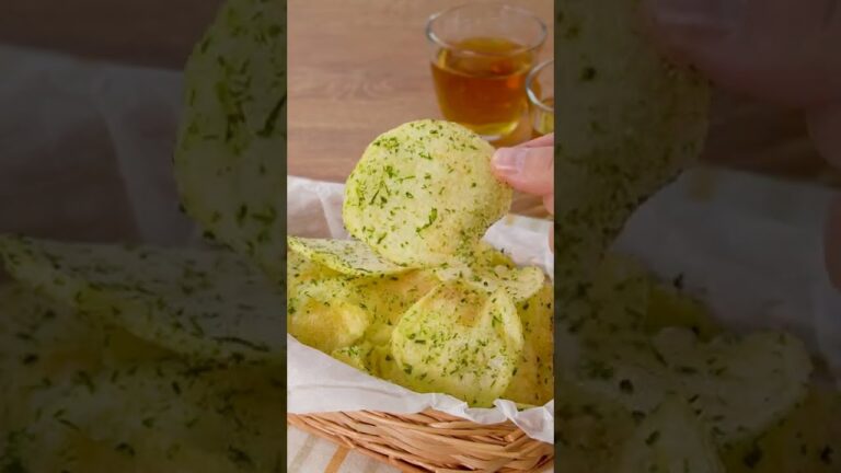 【スライサーいらず】のり塩ポテトチップスの作り方 #Shorts 【スライサーいらず】のり塩ポテトチップスの作り方 #Shorts