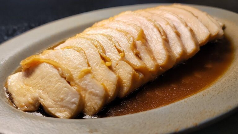 レンジで鶏むね肉が想像を絶するウマさになります。激柔鶏むねチャーシュー