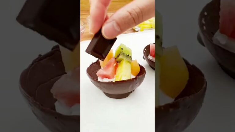 【氷で作る!】チョコカップスイーツの作り方 #Shorts 【氷で作る!】チョコカップスイーツの作り方 #Shorts