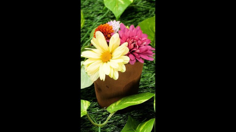 【まるで本物！】チョコで作った植木鉢♡ / Chocolate Flower Pots #Shorts