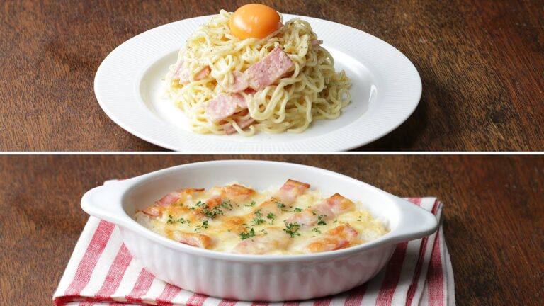 カルボナーラアレンジ2選〜あなたはどっち?〜 カルボナーラアレンジ2選〜あなたはどっち?〜