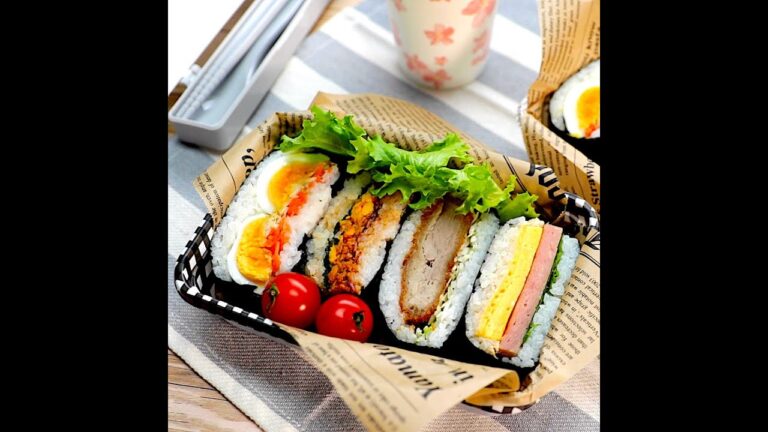 【アレを使う!】超簡単におにぎらずを作る裏ワザ / How to make ONIGIRAZU Using a Tofu Package?! #shorts 【アレを使う!】超簡単におにぎらずを作る裏ワザ / How to make ONIGIRAZU Using a Tofu Package?! #shorts