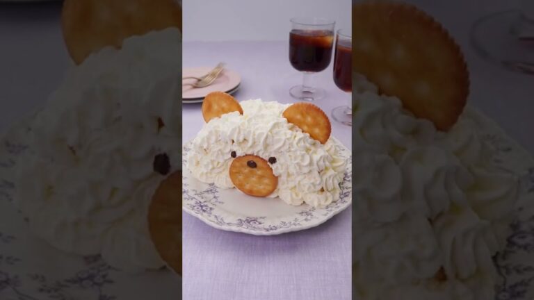 【おうちカフェ】ハーフケーキの作り方 #Shorts