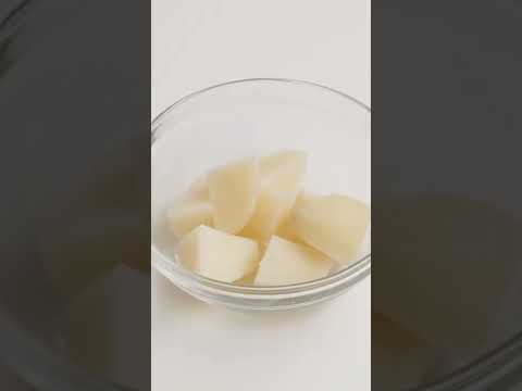 【時間短縮！】じゃがいもの茹で方【切って茹でる方法】#Shorts