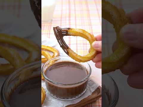 【ホットケーキミックスで作る】焼きチュロスのレシピ #Shorts