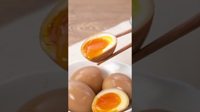 【絶対に失敗しない!】とろとろ煮卵の作り方 #Shorts 【絶対に失敗しない!】とろとろ煮卵の作り方 #Shorts