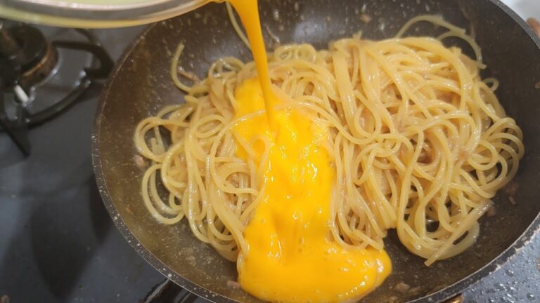 卵かけご飯があれだけうめえんだから【卵かけパスタ】が死ぬほどウマいのは決まってました。