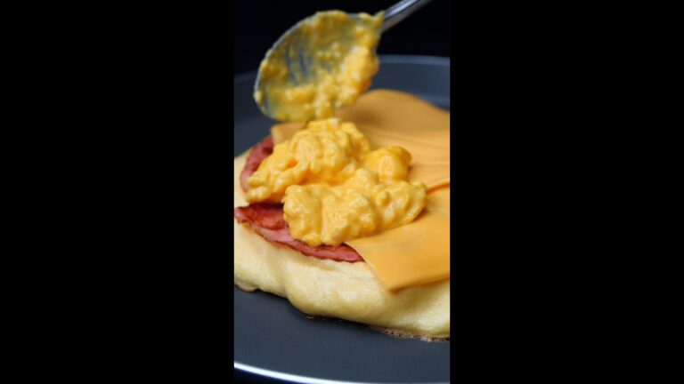 【もう普通のパンケーキには戻れない】程よい塩分が最高で一瞬で無くなった… / Bacon Egg Fluffy Pancakes #Shorts 【もう普通のパンケーキには戻れない】程よい塩分が最高で一瞬で無くなった... / Bacon Egg Fluffy Pancakes #Shorts