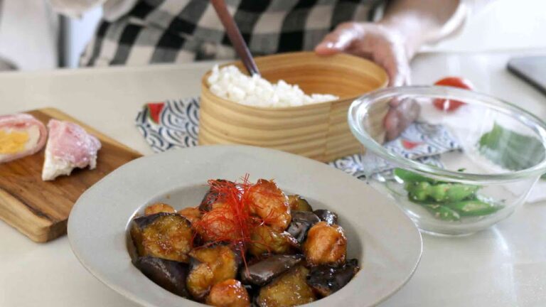 【お弁当作り】ご飯が止まらなくてごめんなさい!ナスだけ酢豚弁当bento#910