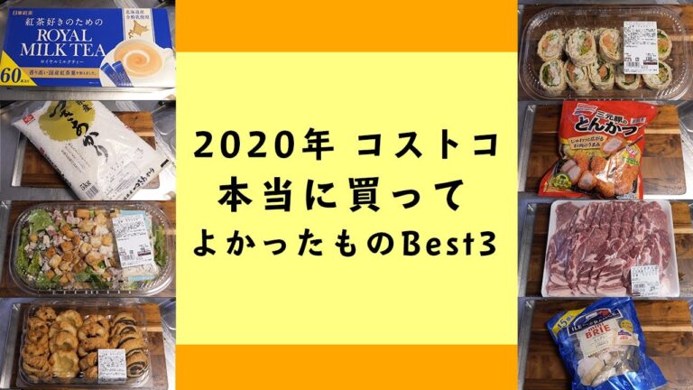【コストコ購入品】2020年 本当に買ってよかったコストコ商品 Best3!!【kattyanneru】 【コストコ購入品】2020年 本当に買ってよかったコストコ商品 Best3!!【kattyanneru】