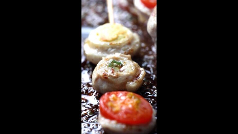 【何巻きたい?】クルクル巻くのが絶妙にクセになる豚バラ串巻き / Pork Belly Rolls on Skewers #shorts 【何巻きたい?】クルクル巻くのが絶妙にクセになる豚バラ串巻き / Pork Belly Rolls on Skewers #shorts
